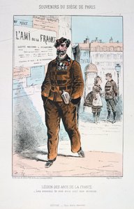 Legión de los Amigos de Francia, Sitio de París de Unbekannt