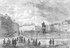 Leicester Square, c. 1750 1897 de Unbekannt