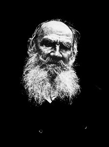 Leo Tolstoy, novelista ruso, c1900 1956 de Unbekannt
