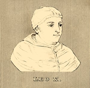 Leo X, 1475-1521, 1830 de Unbekannt