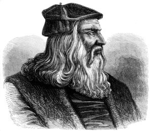 Leonardo da Vinci 1452-1519, siglo XVI 1849 de Unbekannt