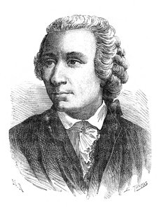 Leonhard Euler, matemático suizo del siglo XVIII, 1874