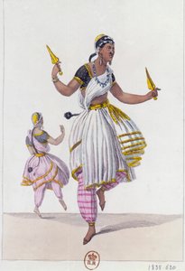 Les Bayaderes, 1838 de Unbekannt