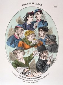 Los buenos días de la Comuna, 1871 de Unbekannt