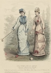 Les Modes de la Saison, Journal illustré de la Famille, 1880