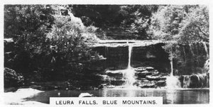Cascadas de Leura, Montañas Azules, Australia, 1928