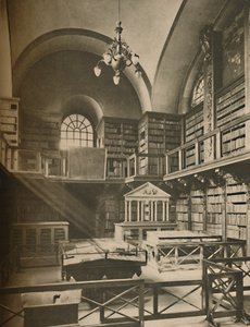Biblioteca de la Catedral de San Pablo Arriba en el Transepto Occidental, c1935