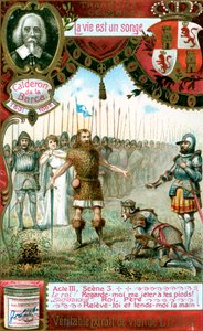 La vida es un sueño de Calderón de la Barca 1600-1681, c1900 de Unbekannt