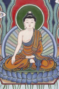 Vida de Buda Postura de meditación, Seúl, Corea del Sur de Unbekannt