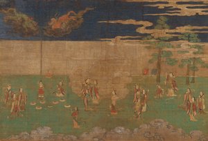 Vida de Buda: El nacimiento de Buda, principios del siglo XV de Unbekannt