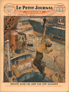 Levantado en el aire por su anillo de bodas, 1929 de Unbekannt
