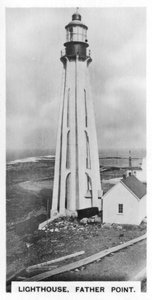 Faro, Father Point, Quebec, Canadá, c1920s