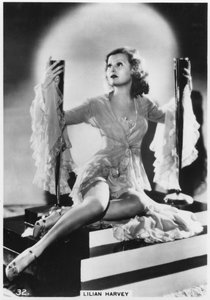 Lilian Harvey, actriz de cine británica-alemana, c1938