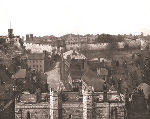 Castillo de Lincoln, Lincolnshire, 1894 de Unbekannt