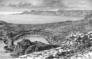 Bahía de Lindos, Rodas, Grecia, c1890 de Unbekannt