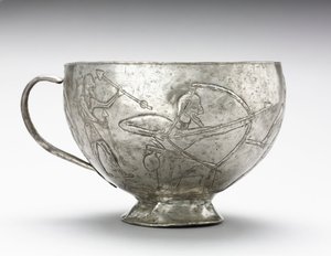 Copa de caza de leones, 1100-1000 a.C. de Unbekannt