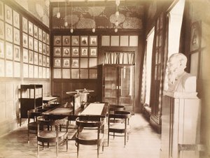 Sala de literatura, Casa de la Asociación de Literatura y Artes, Rusia, 1900s