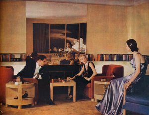 Sala de estar diseñada por Paul MacAlister de Unbekannt