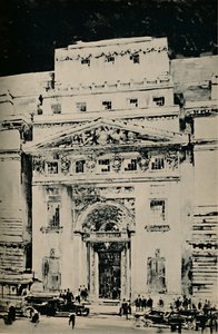 El nuevo edificio de Lloyds: entrada en Leadenhall Street, 1928 de Unbekannt