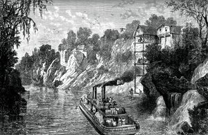 Cargando un barco de algodón, c1880 de Unbekannt