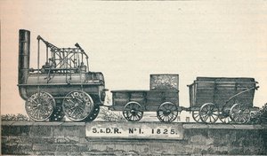 Locomotora no 1, construida para el Ferrocarril Stockton & Darlington de Unbekannt