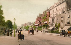 Londres. Bayswater Road, c1900s de Unbekannt