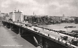 Puente de Londres, Londres, principios del siglo XX