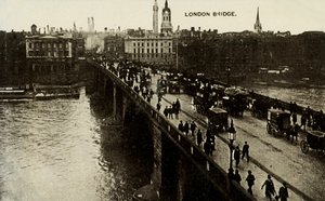 Puente de Londres, finales del siglo XIX - principios del siglo XX