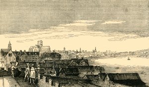 Londres, desde la cima de Arundel House, siglo XVII, 1881 de Unbekannt