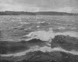Rápidos de Long Sault, Río San Lorenzo, Canadá, c1900