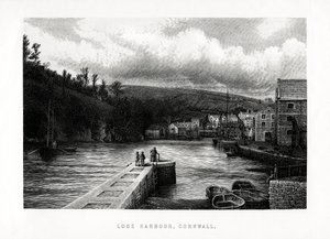 Puerto de Looe, Cornwall, Inglaterra, 1896 de Unbekannt
