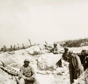 Puesto de observación, Massiges, norte de Francia, c1914-c1918 de Unbekannt