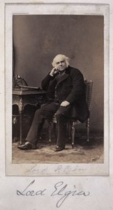 Lord Elgin, diplomático británico, c 1860 de Unbekannt