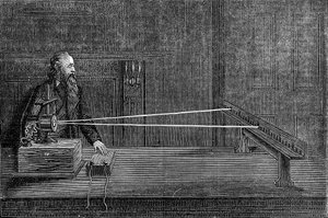 Galvanómetro de espejo de Lord Kelvin, 1876