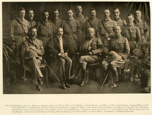 Lord Roberts y Sir Alfred Milner con sus personalidades, 1900, 1901 de Unbekannt