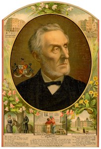 Lord Shaftesbury, estadista y filántropo conservador británico, finales del siglo XIX