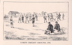 Campo de cricket de Lords, Londres de Unbekannt