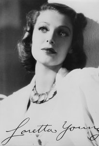 Loretta Young 1913-2000, actriz estadounidense, c1930s de Unbekannt