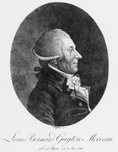 Louis Bernard Guyton Morveau, químico y abogado francés, c 1800 de Unbekannt