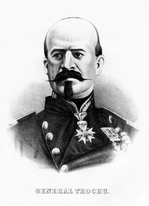 Louis Jules Trochu, líder militar y político francés, mediados-finales del siglo XIX de Unbekannt
