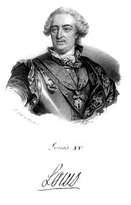 Luis XV 1710-1774, Rey de Francia desde 1715, c1820 de Unbekannt