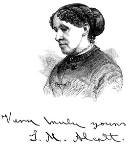 Louisa May Alcott 1832-1888, escritora estadounidense, 1875 de Unbekannt