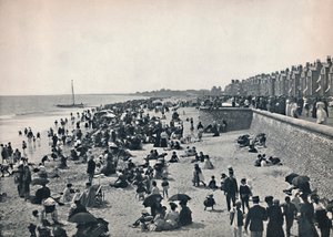Lowestoft - En las arenas, 1895 de Unbekannt