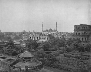 Lucknow, en el río Gumti, siglo XIX de Unbekannt