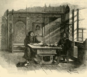 Lutero y Melanchthon, c. 1500-1520, 1890