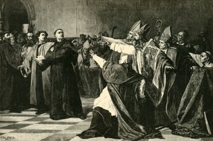 Lutero en la Dieta de Worms, 1521, 1890