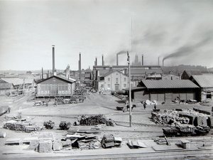 Fundición de hierro Lysva, Rusia, 1900s