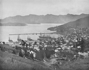 Lyttelton, siglo XIX de Unbekannt