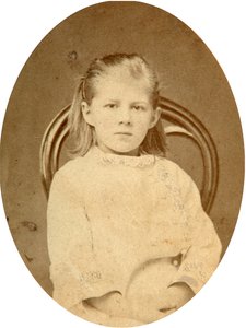 Lyubov Dostoyevskaya, hija del autor Fyodor Dostoevsky, 1870s