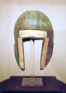Casco macedonio, siglo III a.C.
